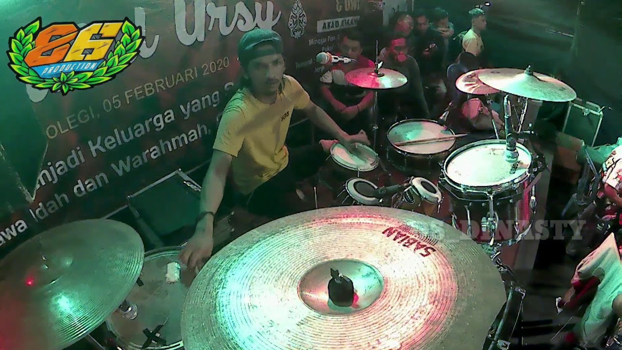 cek kendang dr KI AGENG SLAMET[DANCE MONKEY ]cover kendang CAK SULIS MG86..  MP4