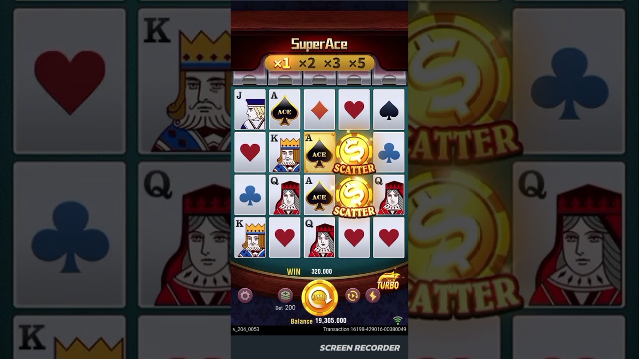 super# ace big win loss
