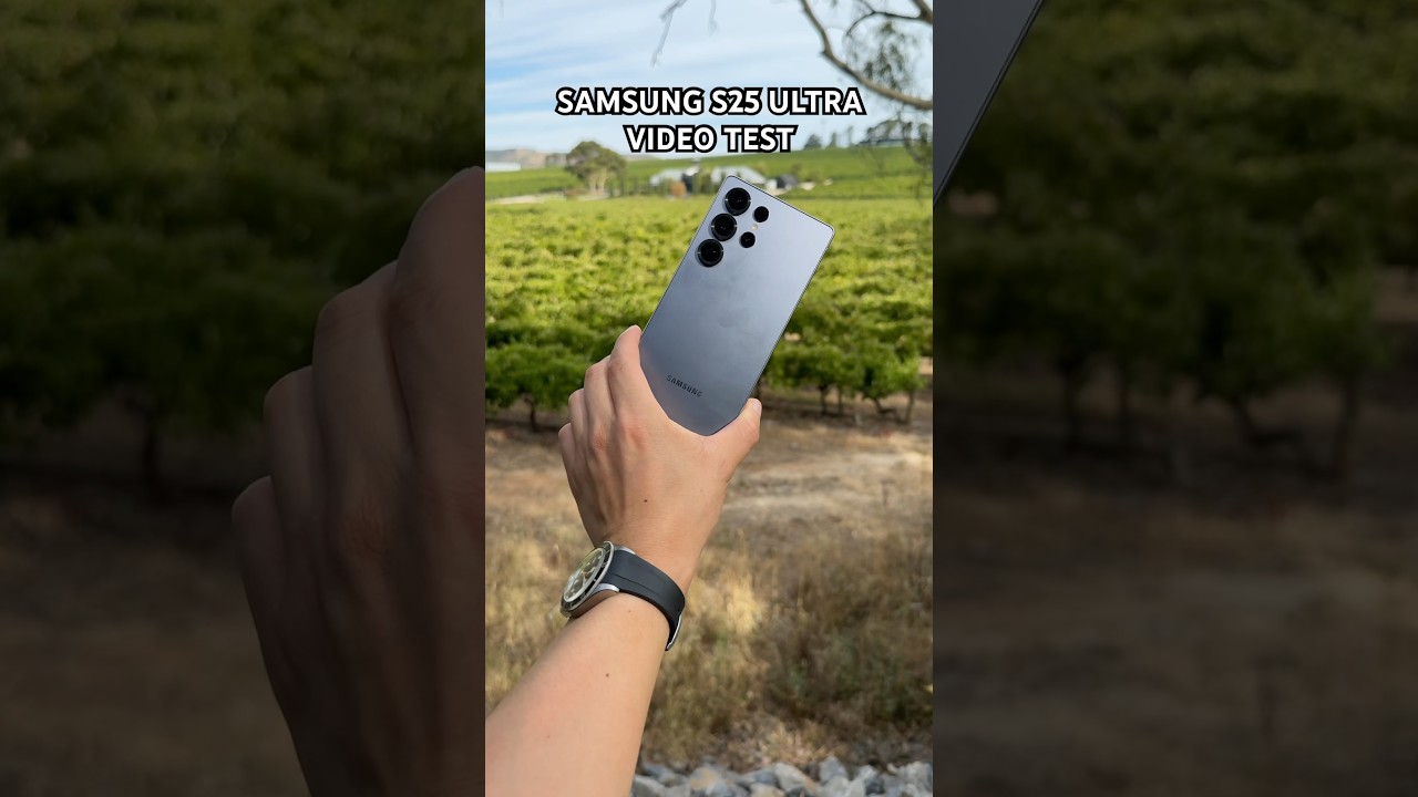 Samsung S25 Ultra: LOG Video Test 🤯