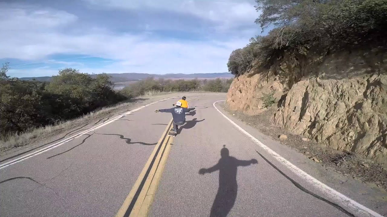 Louis Pilloni Oscar Gutierrez Mesa Session -Rad Train Longboarding