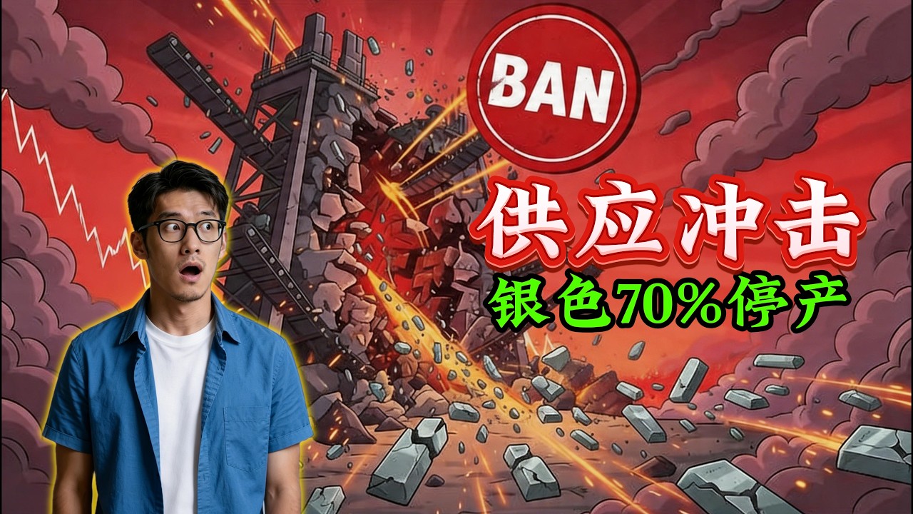 中国化学品禁令引发白银供应危机&mdash;&mdash;为何价格仍未波动#白银投资 #现货白银 #贵金属 #comex  #大宗商品暴涨 #财富密码 #光伏产业 #宏观经济 #供应链危机 #避险资产