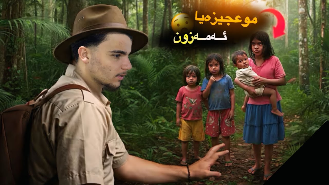 موعجيزەيا دارستانا ئەمەزون، چار زاروك بو ماوێ 40 روژان دناڤ دا بەرزە دبن😧!