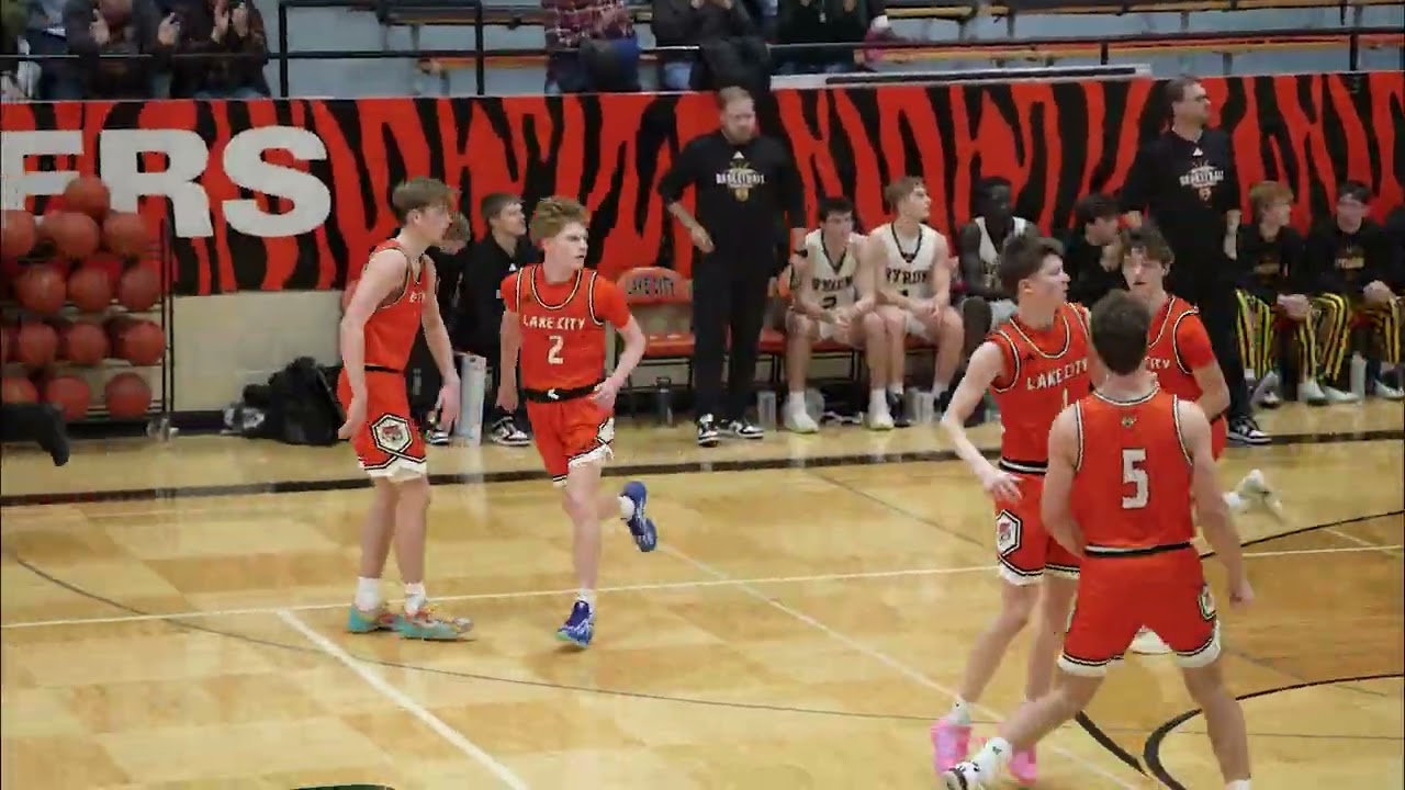 2025-26 Lake City Basketball vs. Byron Game Highlights 1-15-26