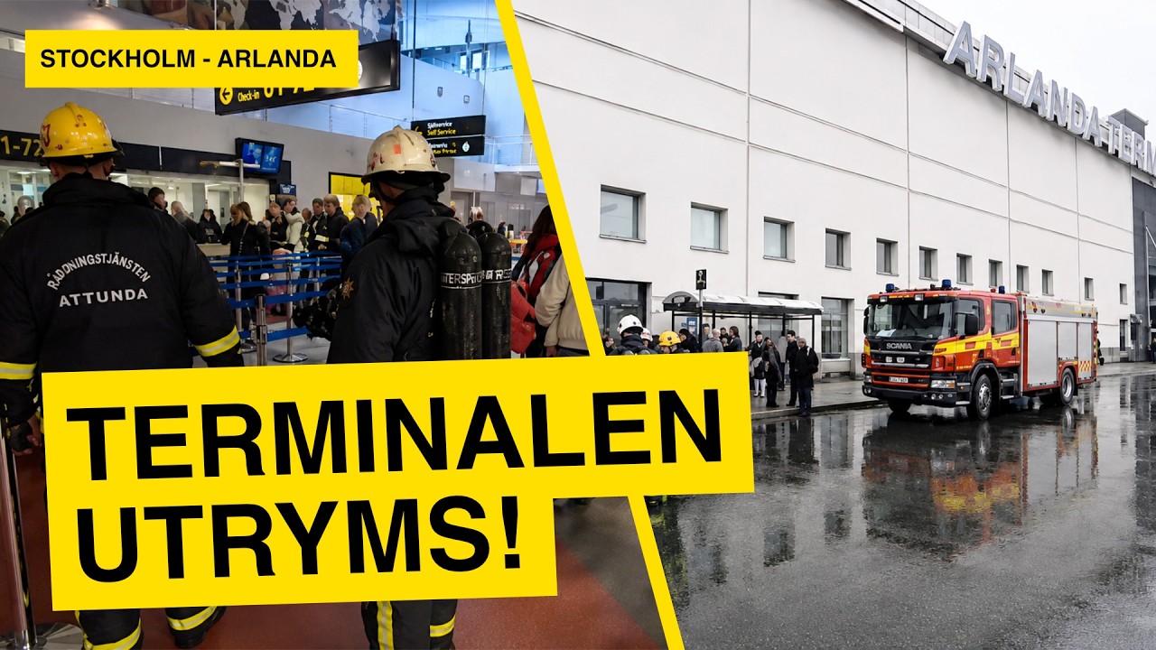 Stockholm-Arlanda avsnitt 6 | Hela Terminal 2 evakueras!
