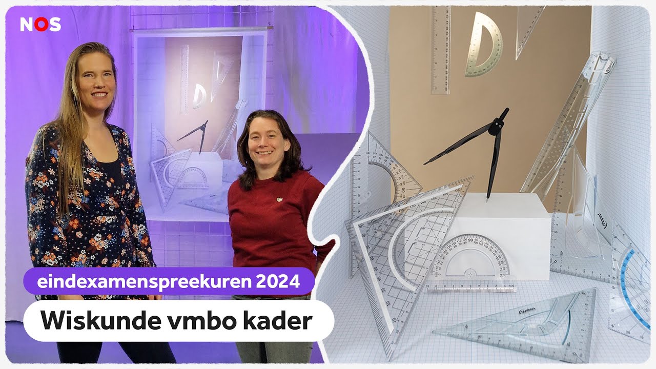 Eindexamenspreekuur wiskunde vmbo kader met Anita en Marjolein