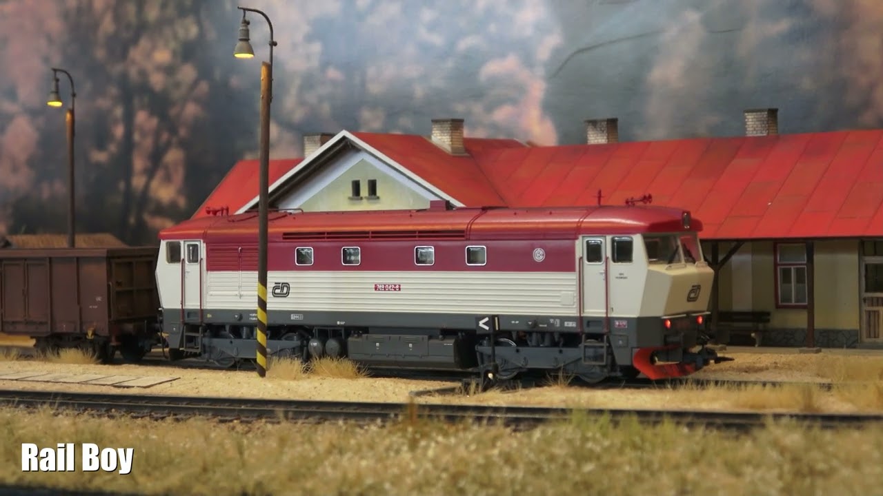 CD Knedlivice bei OMC Gera e.V. Showbühne Möbel-Rieger Gera 2024 H0 Modelleisenbahn 4k