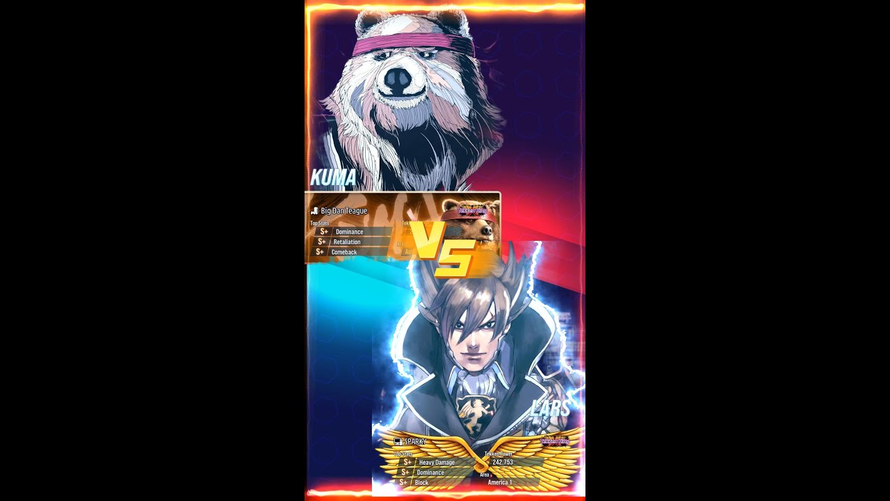 Tekken 8 | Lars vs Kuma Humbling the Arrogant with Perfect Ki-Charge Karma #tekken8season2 #karma