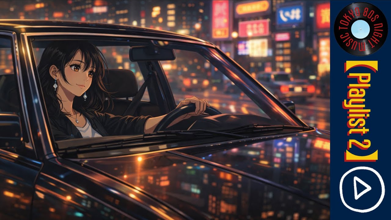 TOKYO 80S NIGHT MUSIC – Tokyo Midnight Drive | 懐かしい日本シティポップ【Playlist 2】#TOKYO80SNIGHTMUSIC