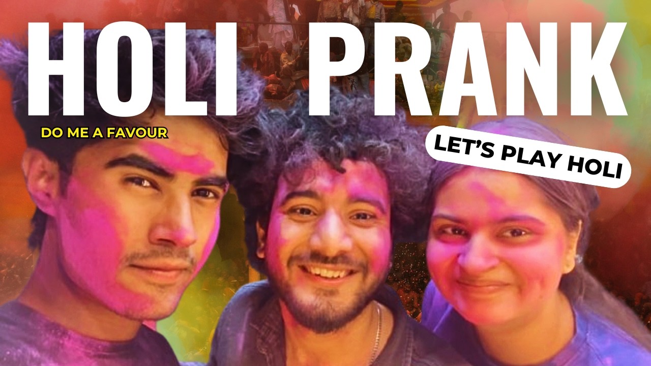 Do Me A Favour Let's Play Holi, fully fun vlog || vansh vlog