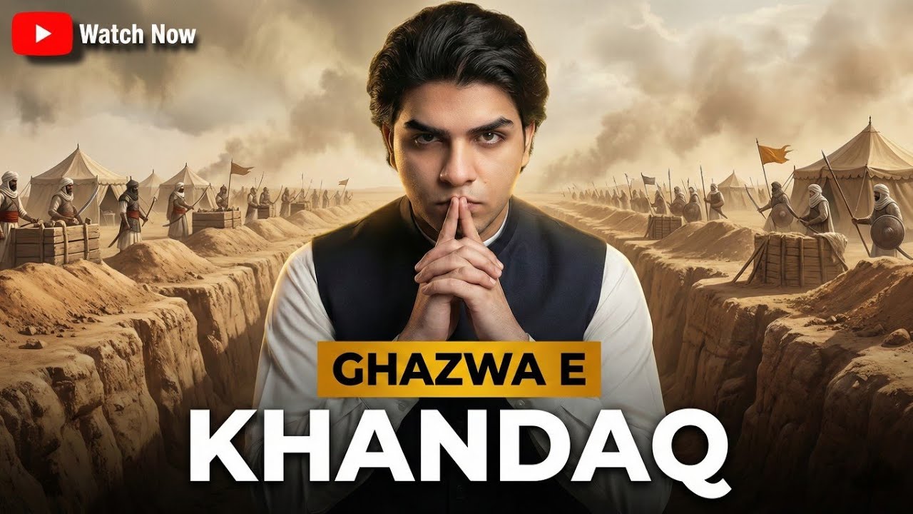 Battle Of KHANDAQ | 3000 VS 10000 | The War That Changed Islamic History | Islamic War #3