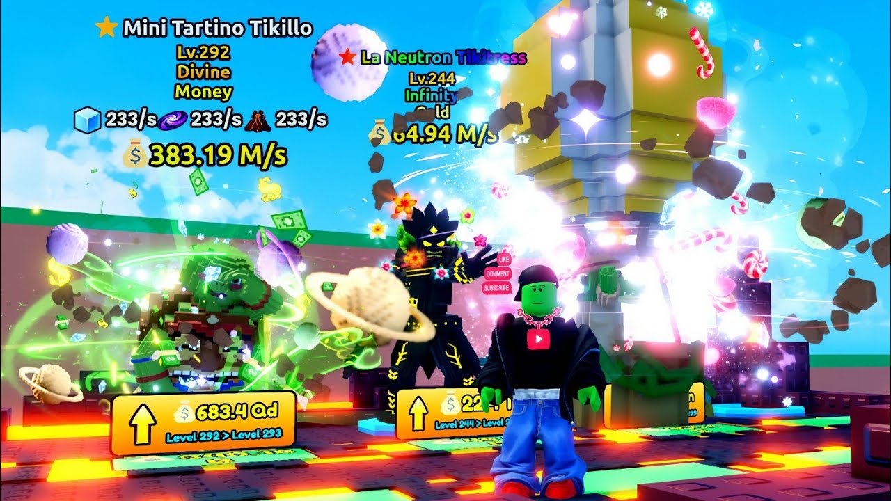 I Got ALL JUNGLE BRAINROTS in Escape Tsunami For Brainrots Roblox