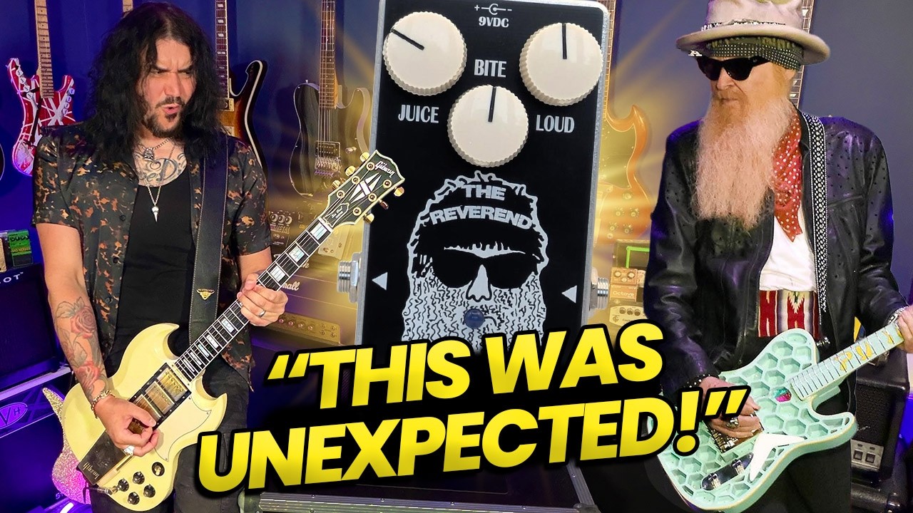 My New FAVOURITE Overdrive Pedal! - The 'Reverend' By JCA Gives You Instant Billy Gibbons Tones!