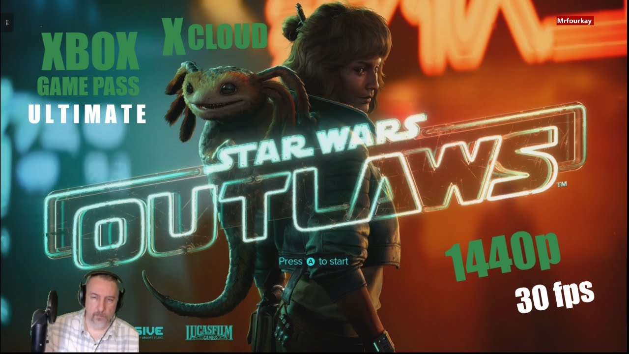 Star Wars Outlaws on Game Pass X Cloud Looks Solid 1440p30fps