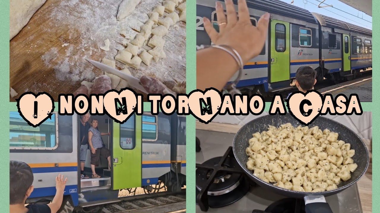 Ricetta Gnocchi di Nonna Lucia/salutiamo i Nonni🥺🥺🚅🚅