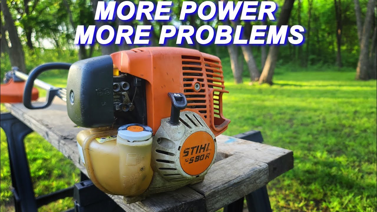 Fixing A Stihl Trimmer That Doesn't Always Stay Running.