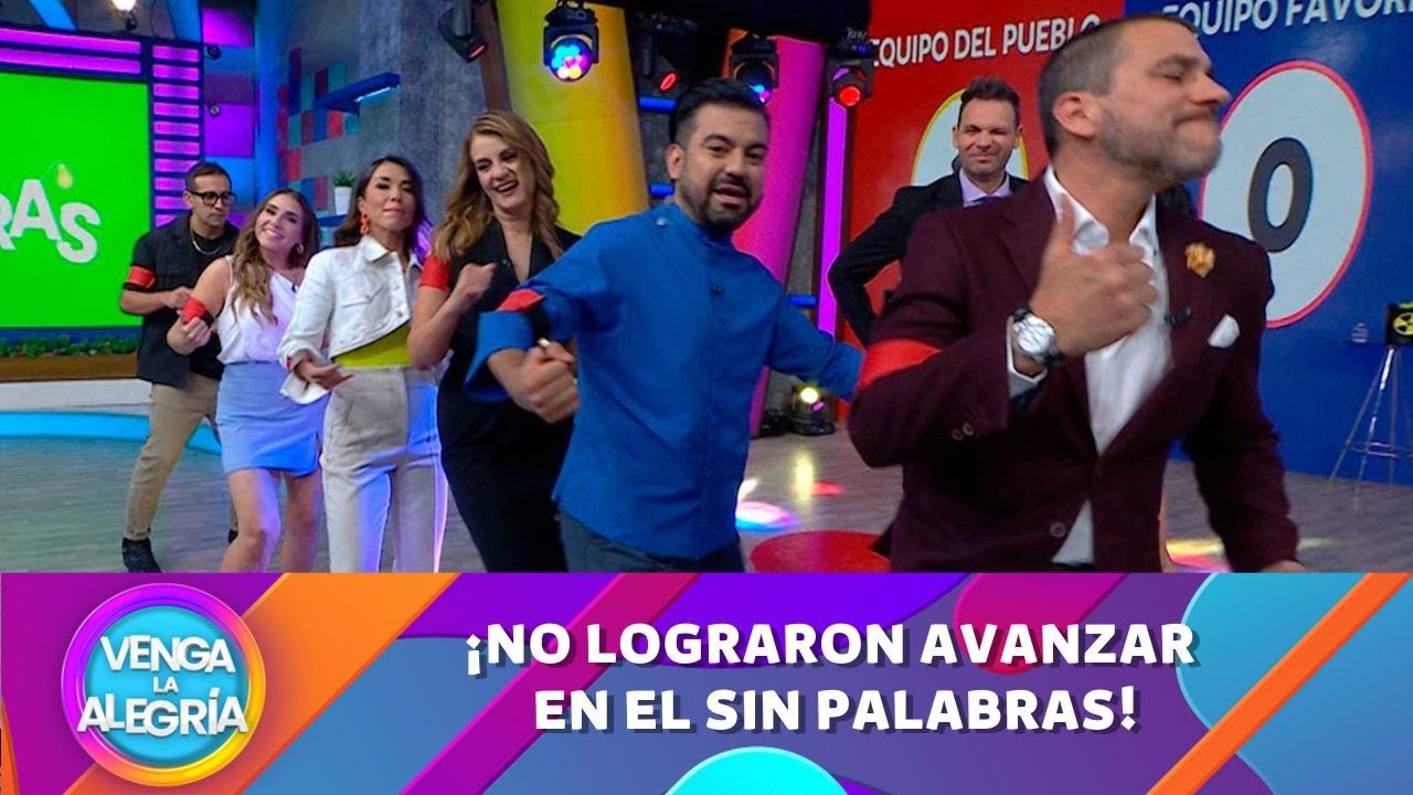 Sin oportunidad en el Sin Palabras. | Programa 12 julio 2023 PARTE 2 | Venga La Alegría