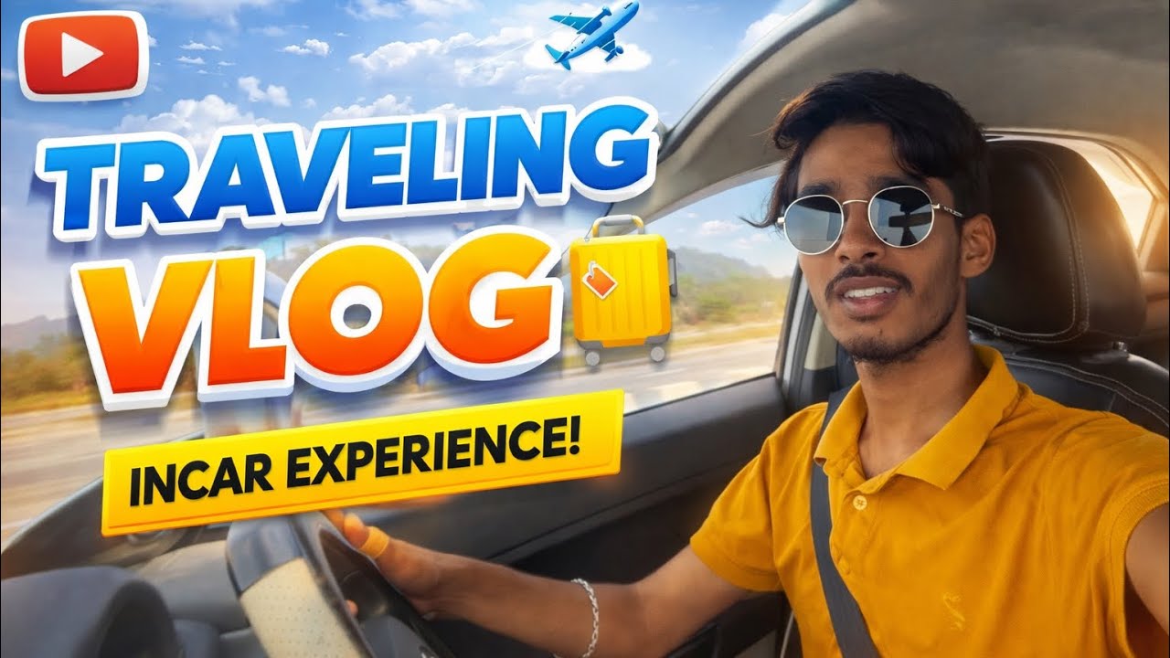TRAVELLING VLOG IN CAR EXPERIENCE 
