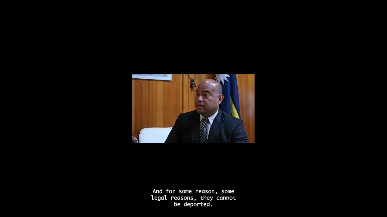 Interview with President David Adeang re Nauru / Australia Refugee Deal