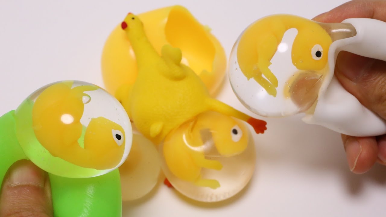 ASMR Squishy #125 Dinosaur Egg Squishy Squeeze