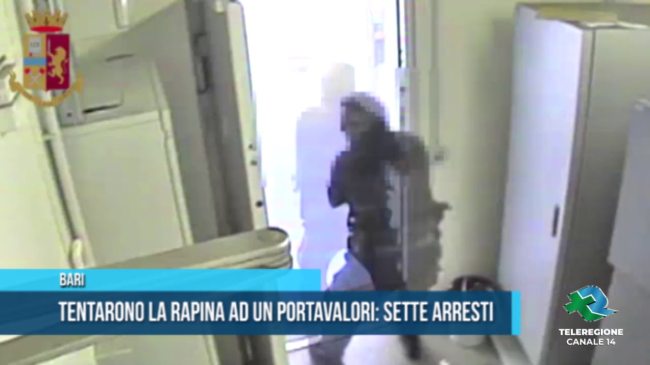 BARI Tentarono la rapina ad un portavalori  sette arresti