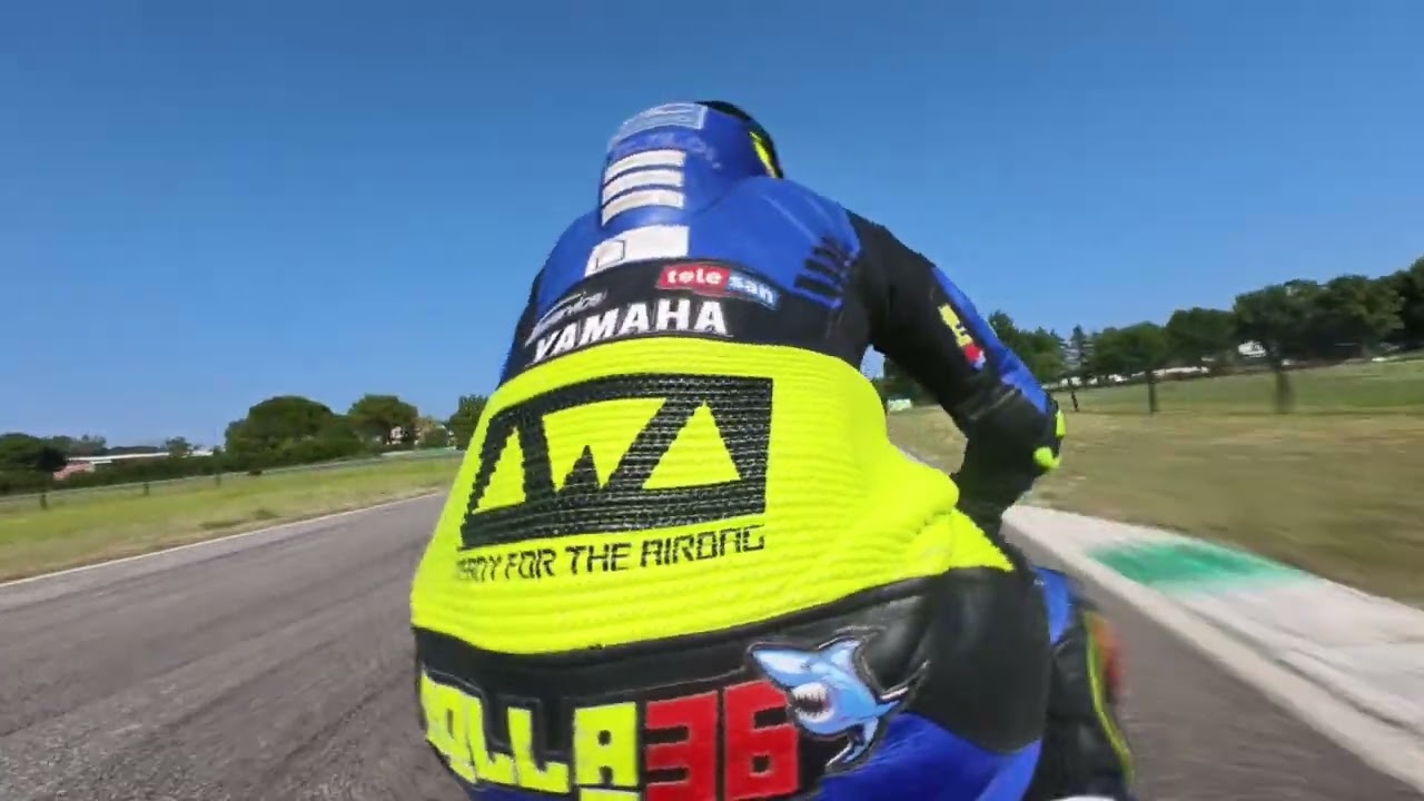 ONBOARD AUTODROMO DI POMPOSA Yamaha R7 CUP (58.1)