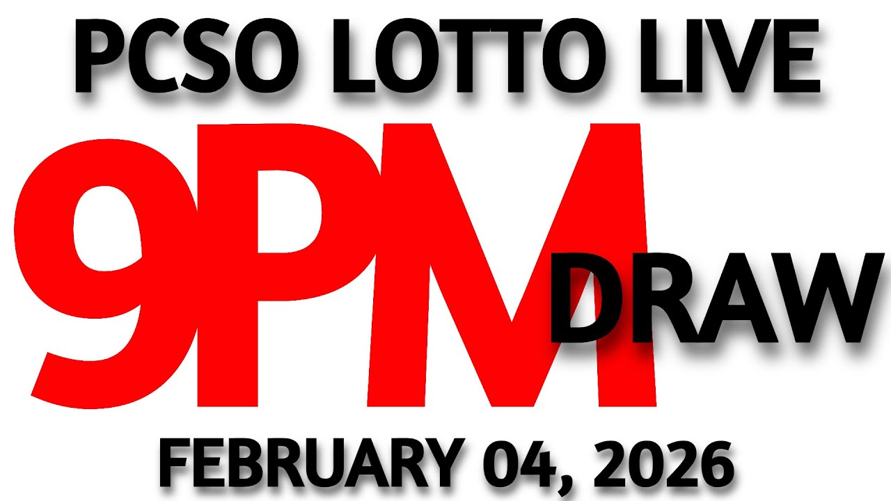 Lotto Result Today 9pm Draw February 04, 2026 Swertres Ez2 PCSO LIVE