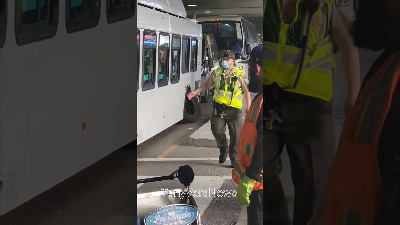 LAX Security officers Keeping Passengers Safe at LAX airport