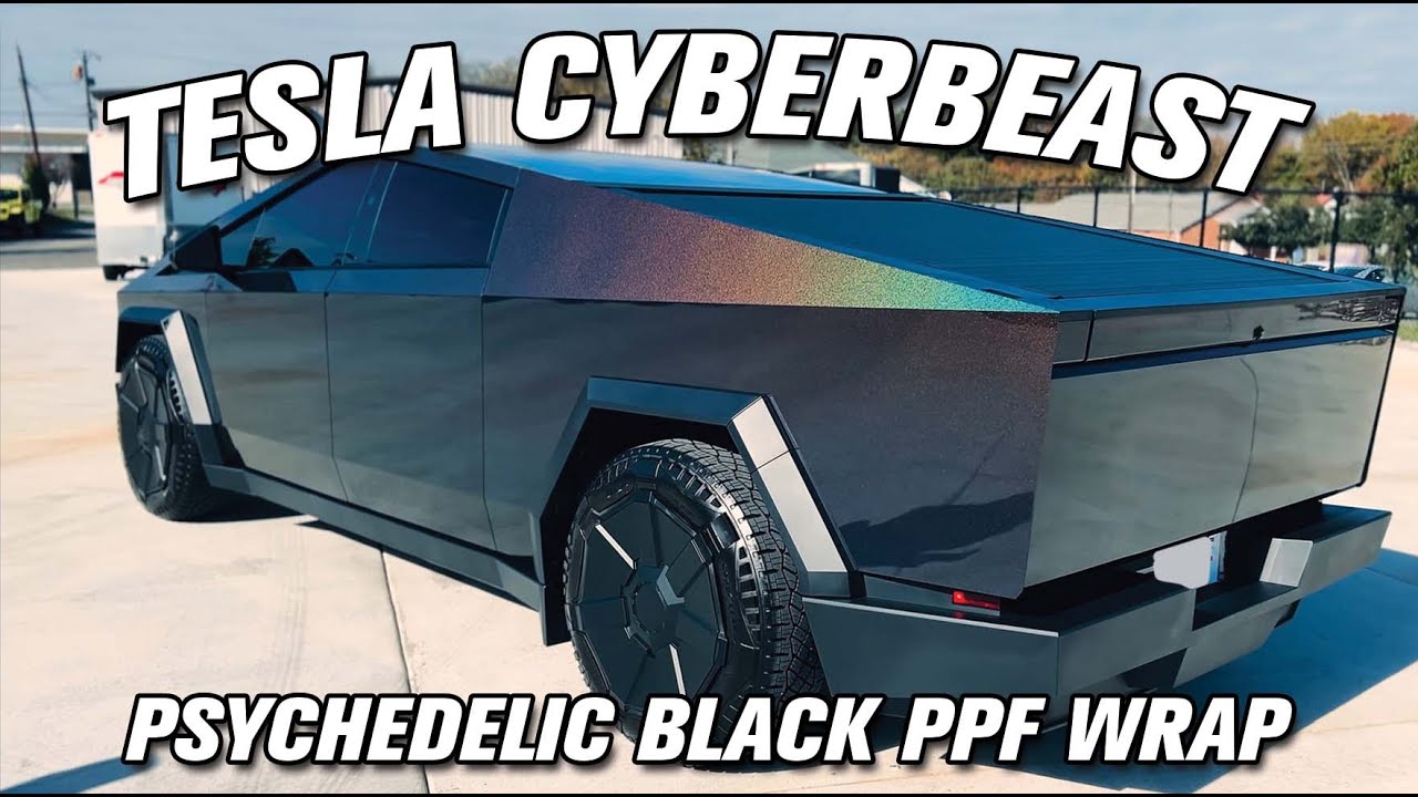 TMaxx - Psychadelic Black PPF Cyberbeast!