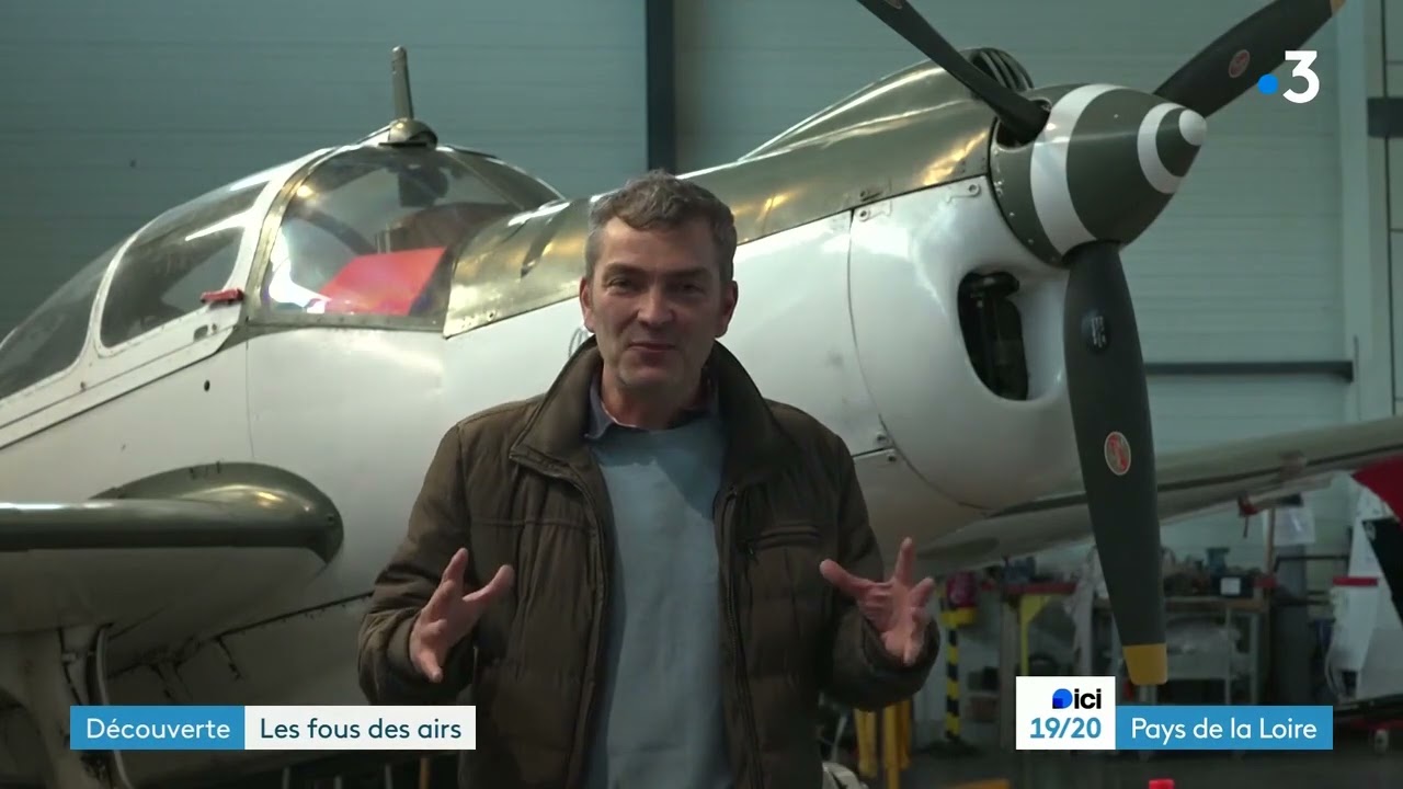 Les fous des airs - 19/20 France 3 Pays de la Loire du 10 janvier 2024