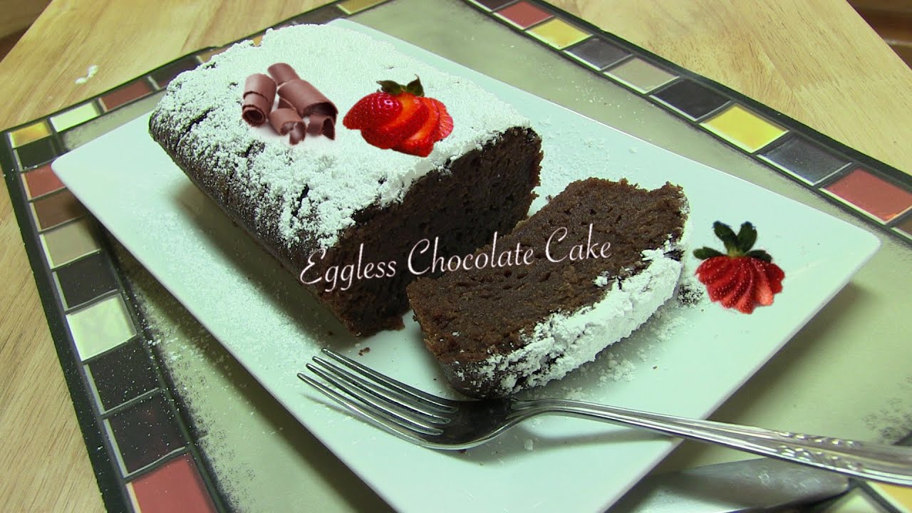 Easy Chocolate Cake Recipe Video | No Egg | No Dairy by Bhavna