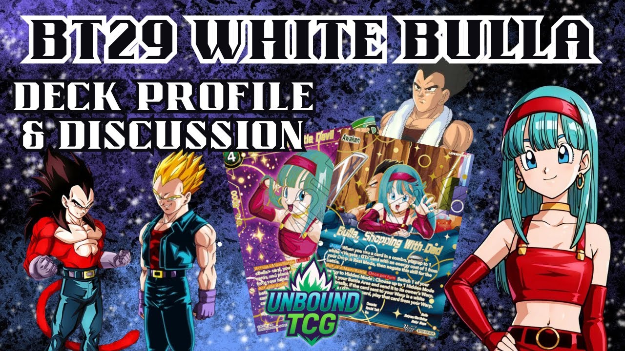 New WHITE BULLA Deck Profile and Discussion! | DBSCG Fearsome Rivals