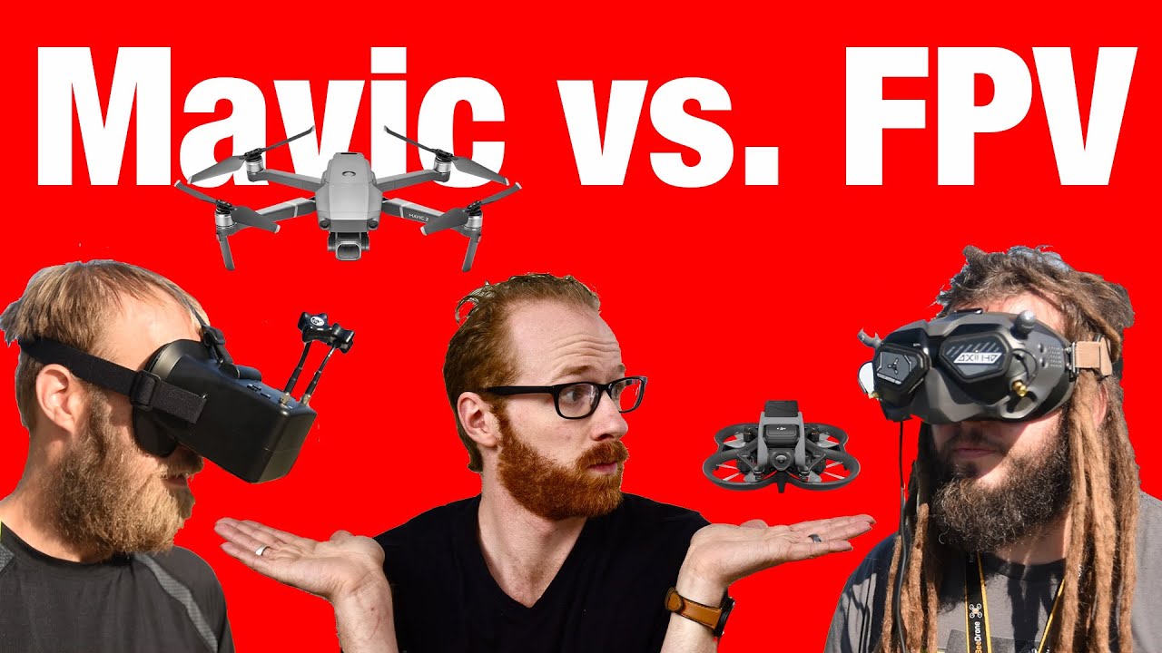 FPV vs  Normal Drone Featuring DJI Mavic Pro 2 (Response to DJI Avata)