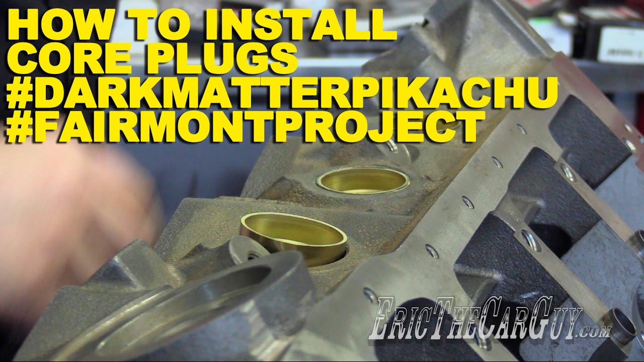 How To Install Core Plugs #DarkMatterPikachu #FairmontProject