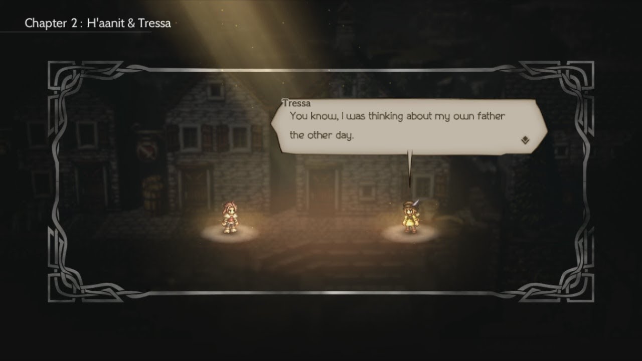 Octopath Traveler - Travel Banter - Chapter 2: H'aanit & Tressa