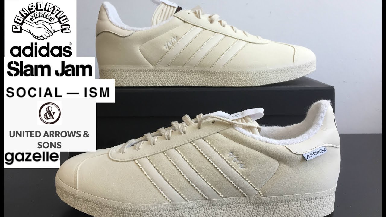 Adidas Consortium UA & Sons x SLAM JAM SOCIALISM x GAZELLE Review