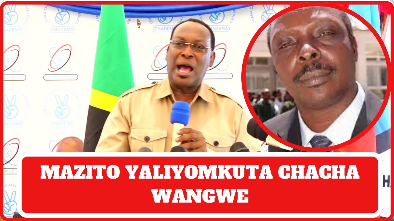 UGOMVI MKUBWA MBOWE NA MAREHEMU CHACHA WANGWE/ MWENYEWE ALIVYOMSHUKIA MBOWE KUHUSU UKABILA CHADEMA