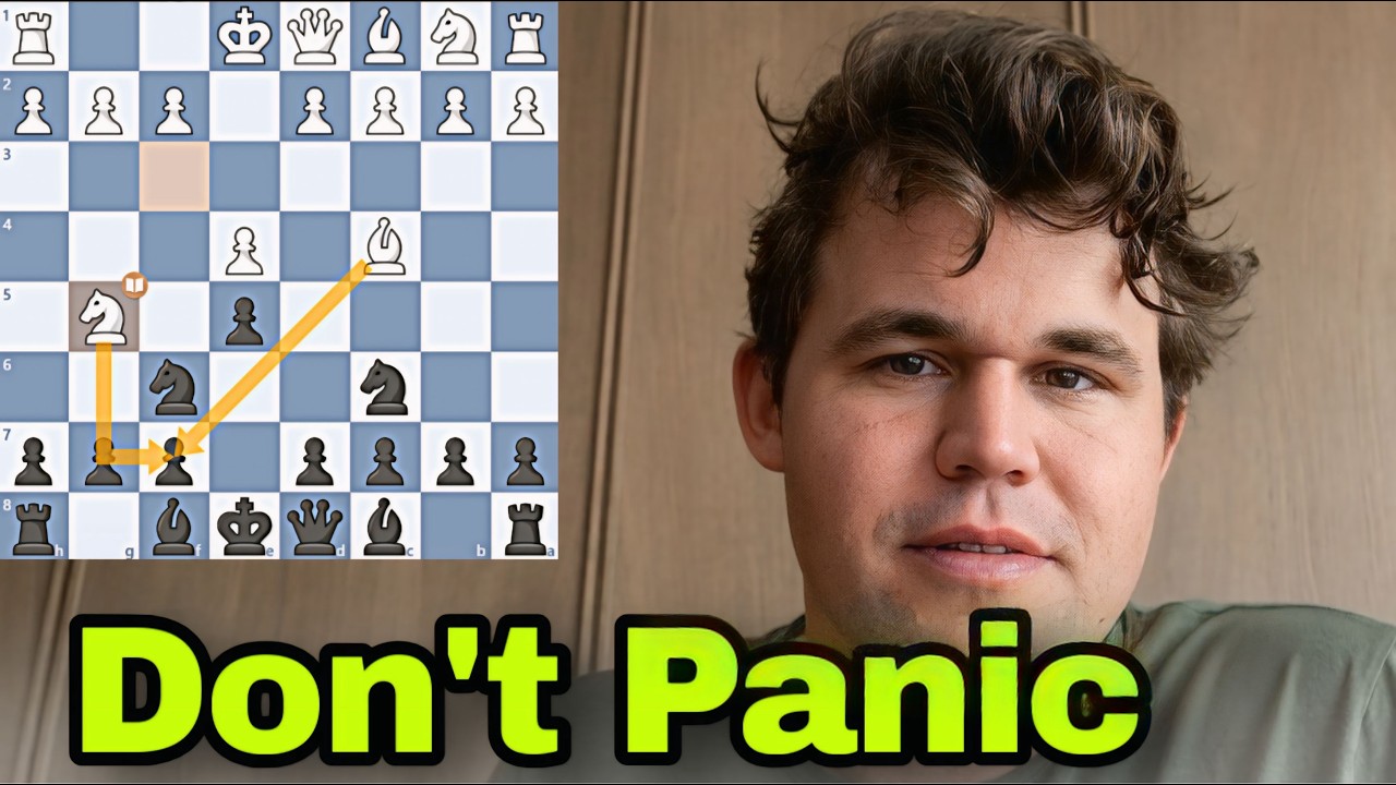 Magnus Carlsen Teaches You How to Defend This Attack🔥