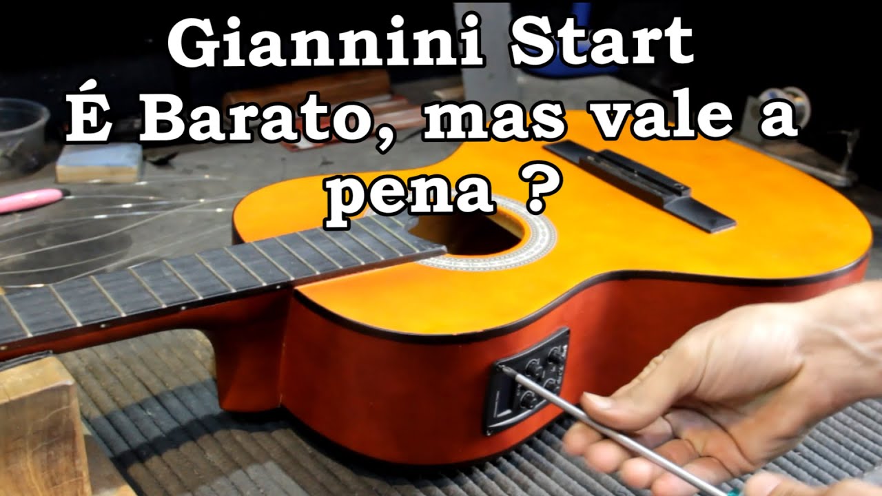 Viola (ou violão) Giannini Start - Vale a pena?  Brunelli Luthier