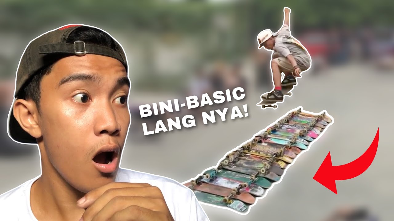 Reacting to Jemath D Libre (One of the smoothest skater in the Philippines)