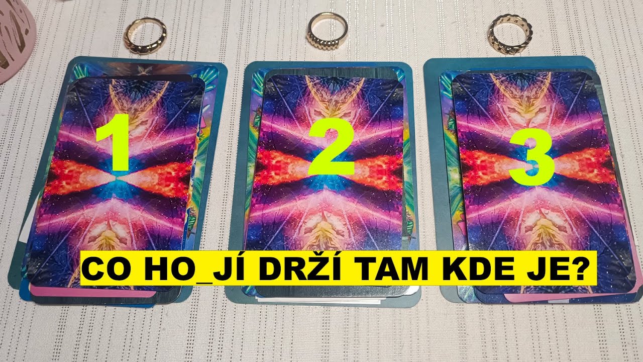 CO HO_JÍ DRŽÍ TAM KDE JE? 🧐🤔💑VÝKLAD KARET
