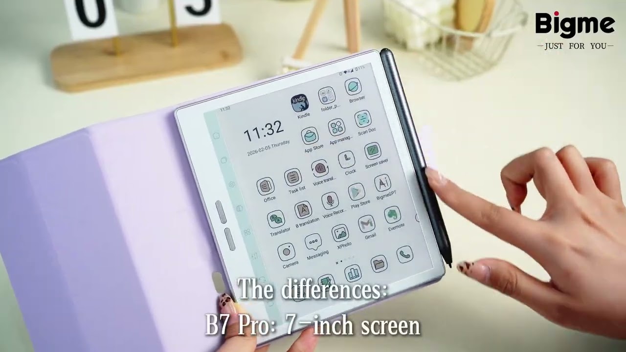 Bigme B10 против B7 Pro: сравнение двух флагманских планшетов с цветными электронными чернилами!