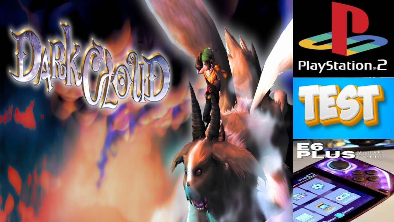 PS2 Dark Cloud GAMEMT E6 plus