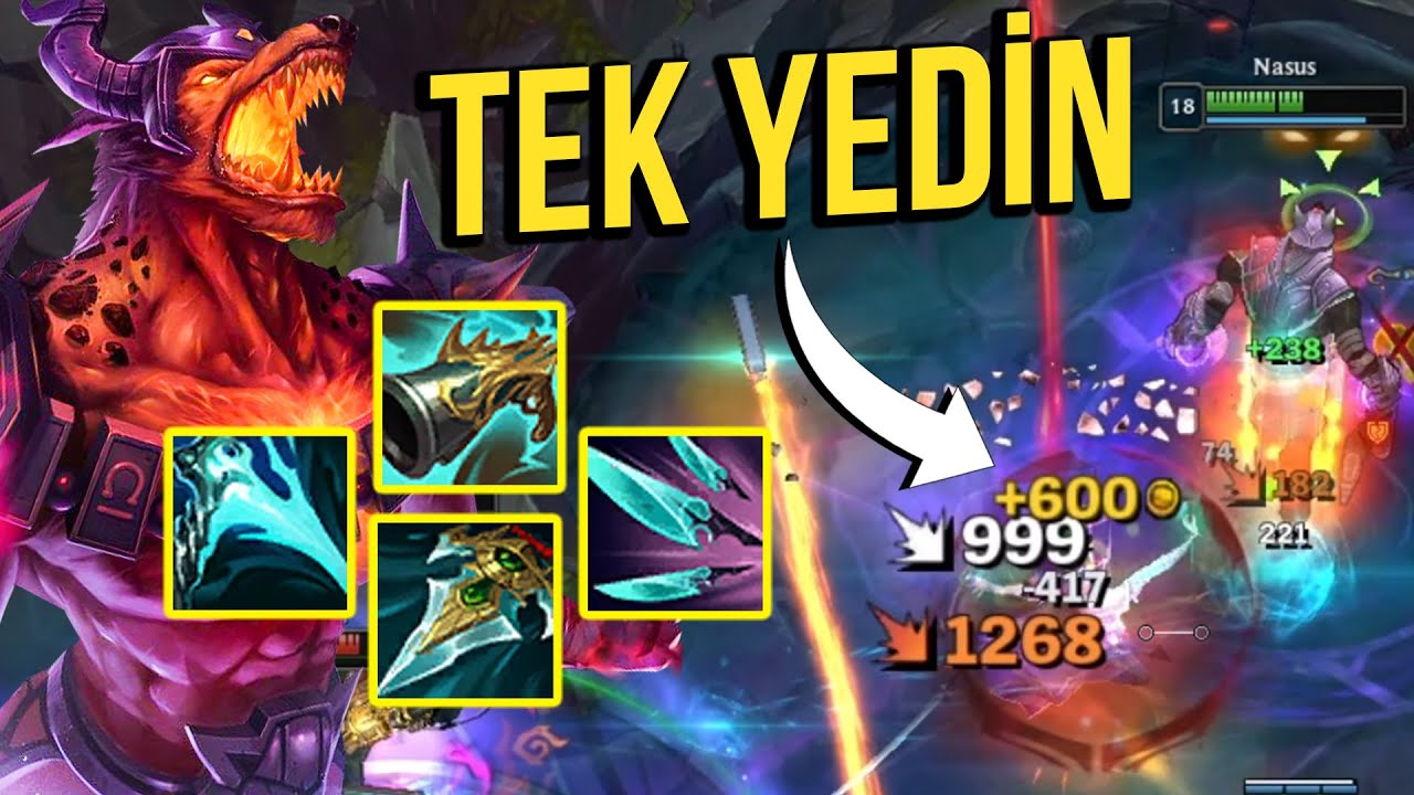 SEZON 11 NASUS NASIL OYNANIR? (KRİTİK VE ZIRH DEŞME)