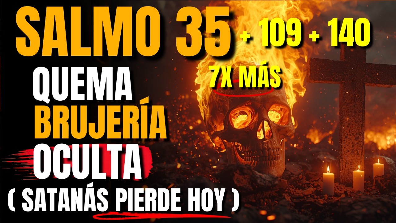 🔥 Dios acaba de revelar: Salmo 35 + 109 + 140 — Profecías que ROMPEN Brujería y Enemigos Ocultos
