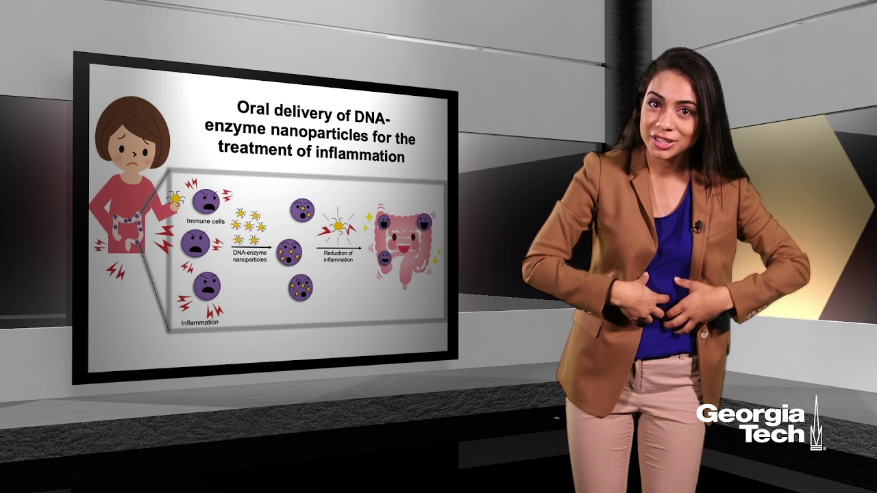 3MT - Oral Delivery of DNA-enzyme Nanoparticles Ameliorates Inflammation