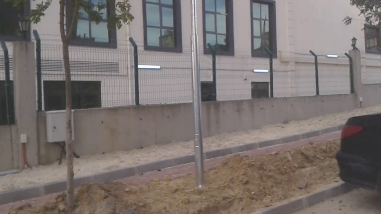 Montajı Yapılmış Kamera Direği