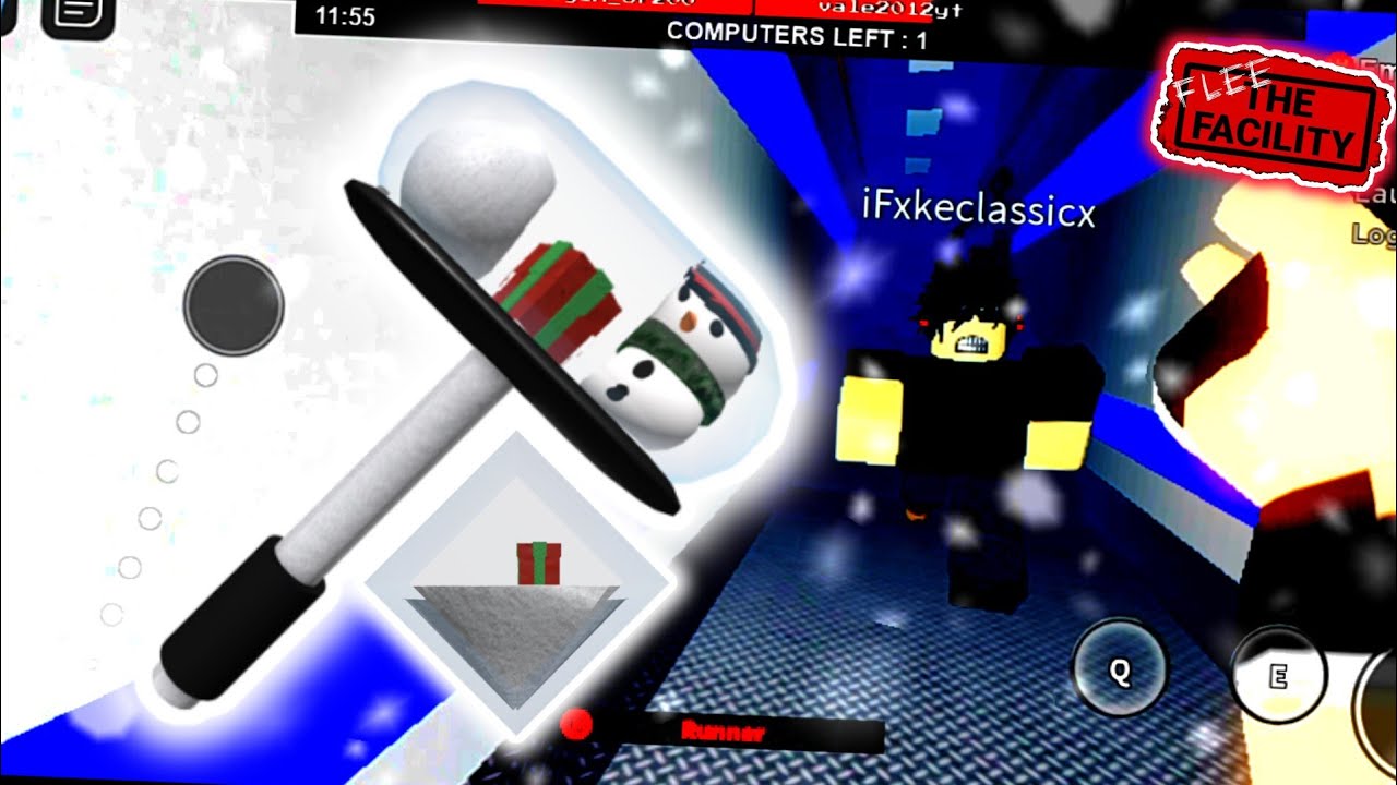 Testando o Set Snow Globe! Flee The Facility - Roblox