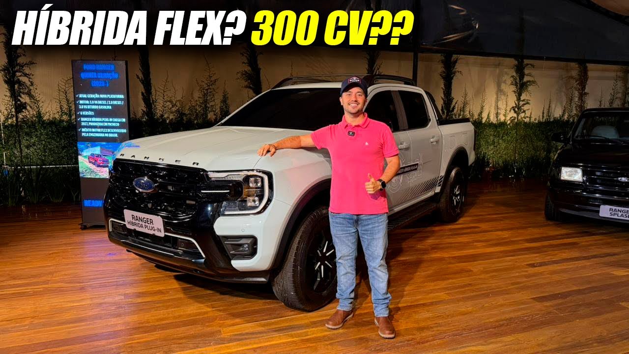 PRIMEIRA RANGER HÍBRIDA PLUG-IN A CHEGAR NO BRASIL!