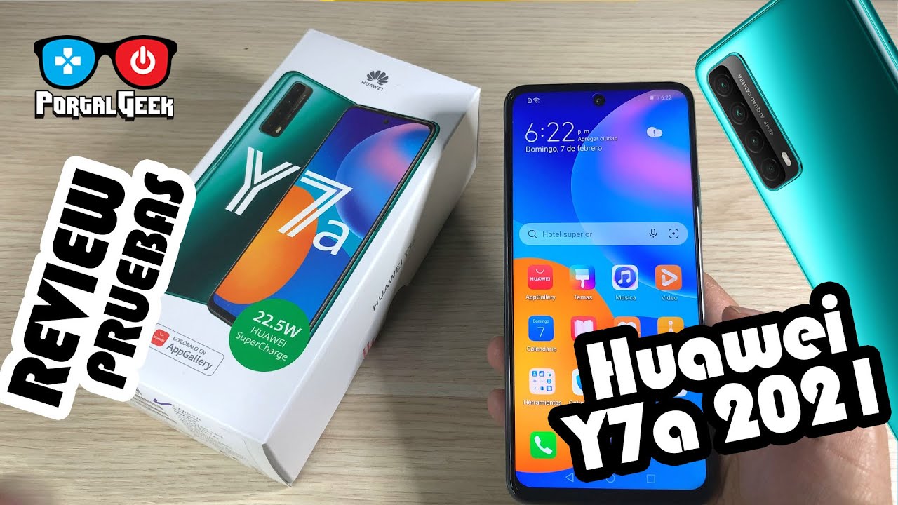 HUAWEI Y7a 2021 Unbóxing, Características, Review y pruebas