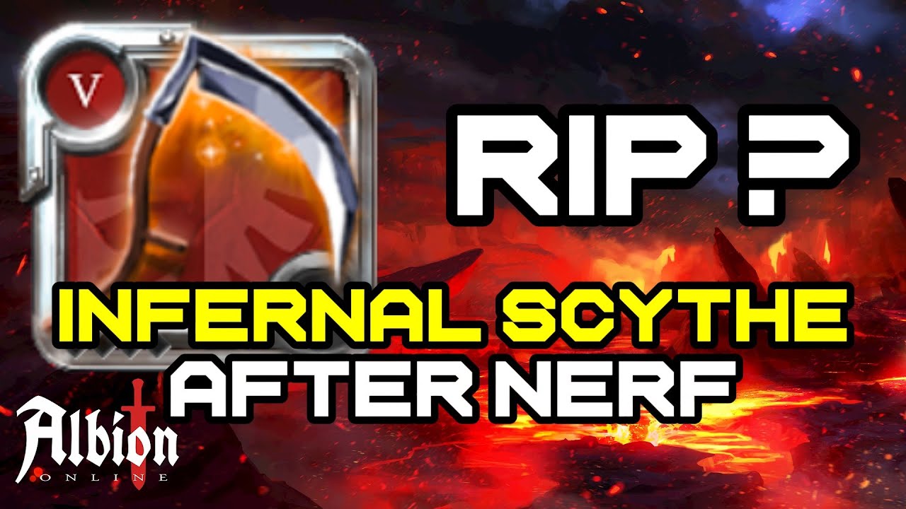 YA NO SIRVE? NERF GUADAÑA INFERNAL SCYTHE | CORRUPTED DUNGEON STALKER | ALBION ONLINE